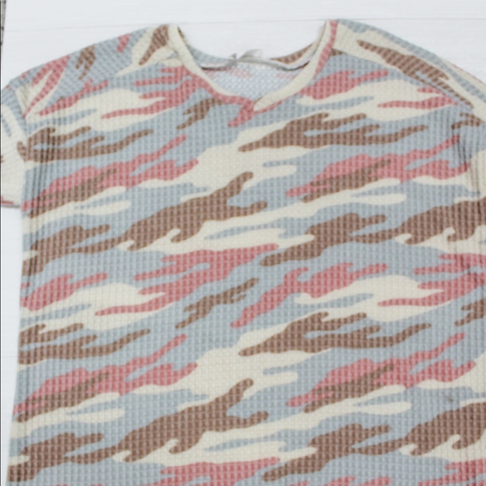 Hayden Girls waffle knit top